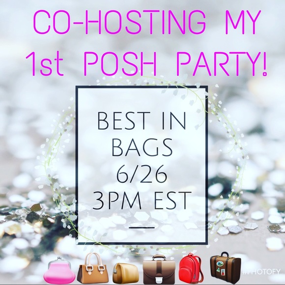 Handbags - BEST IN BAGS 6.26 3PM EST🎉🎉🎉